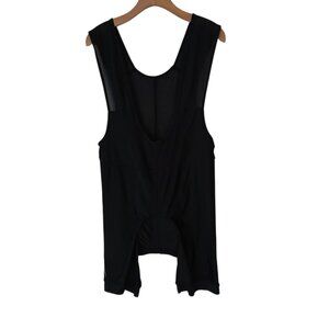 Crivit Cycling Bib Shorts Padded Back Pocket Black Mens XL NEW NWT